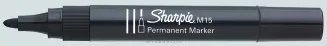 Marker permanentny Sharpie M15 czarny z końcówką 2,0mm wodoodporny