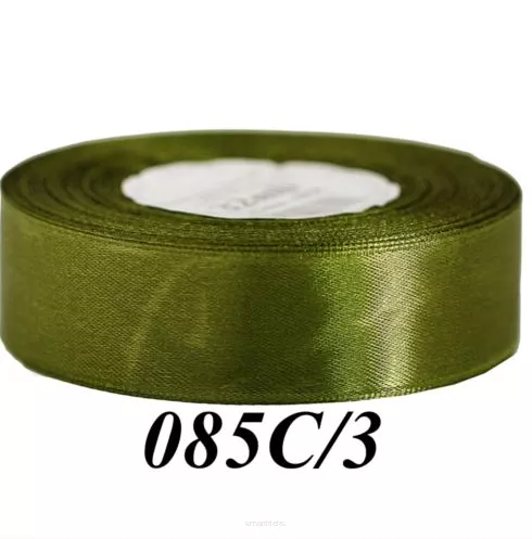 Wstążka Satynowa 25mm/32m c. Oliwka smartkleks.pl