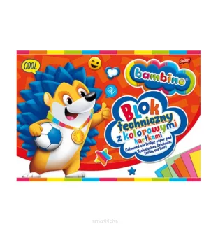 Blok Techniczny Kolorowy A4 Bambino