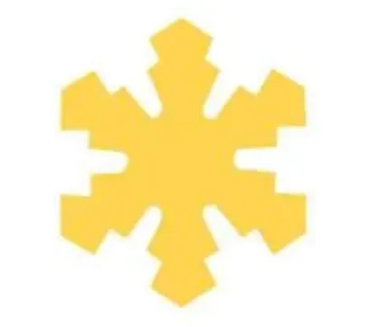Dziurkacz Ozdobny Śnieżynka 2,5 cm JCDZ-110-007