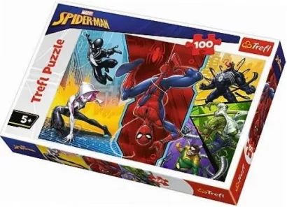 Puzzle Trefl 100 Elementów Marvel Spider-man