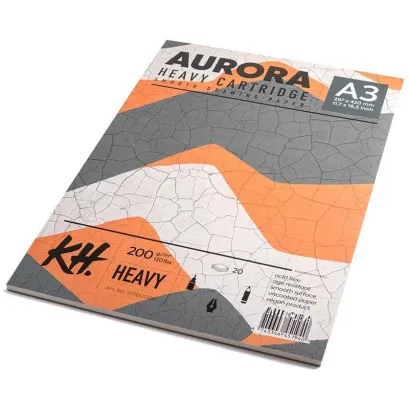 Blok AURORA Heavy Cartridge 200g/m2 A3