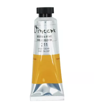 Farba Olejna Vincent 211 Light Ochre 50ml. smartkleks.pl