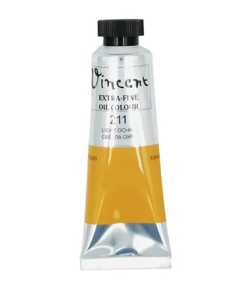 Farba Olejna Vincent 211 Light Ochre 50ml.
