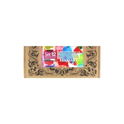 Renesans cover zestaw 12 gwaszy temper 20 ml
