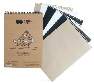Szkicownik Plenerowy A4 Happy Color 3 Kolory smartkleks.pl