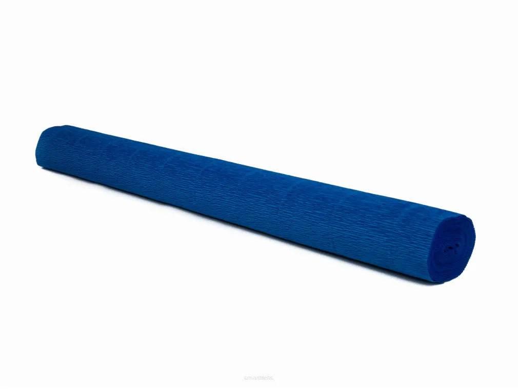 Krepina 50x250cm 180g niebieska