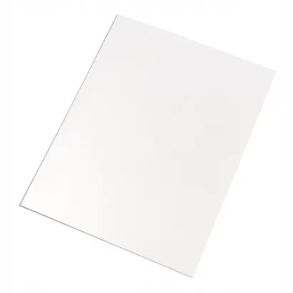 Skoroszyt Biały z Listwą A4 250g Lux