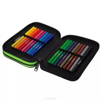 Piórnik Dwukomorowy Z Wyposażeniem Jumper 2 Game Night SmartKleks.pl