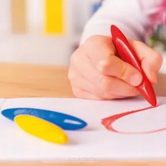 Kredki Świecowe Trójkątne Pelikan Gryffix L+R