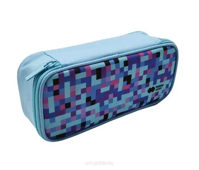 Piórnik Jednokomorowy Bez Wyposażenia Happy Color PIXI Blue