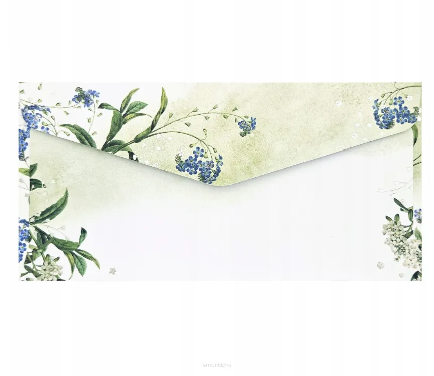 Koperty DL Niezapominajki Galeria Papieru 120g