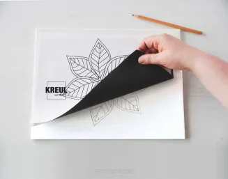 Kreul Papier A4 KOPIUJĄCY na szkło, porcelanę, metal