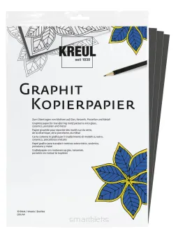 Kreul Papier A4 KOPIUJĄCY na szkło, porcelanę, metal