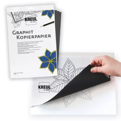 Kreul Papier A4 KOPIUJĄCY na szkło, porcelanę, metal
