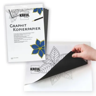 Kreul Papier A4 KOPIUJĄCY na szkło, porcelanę, metal