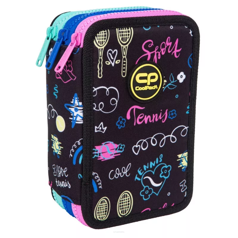 Piórnik Trzyczęściowy z Wyposażeniem CoolPack Jumper 3 Tennis Star SmartKleks.pl