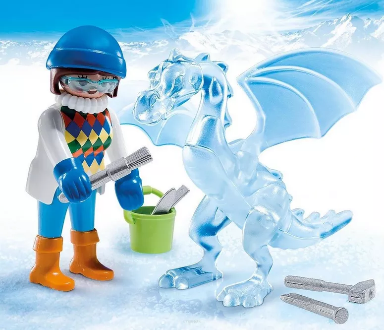 Playmobil Rzeźbiarka Z Lodową Rzeźbą 5374