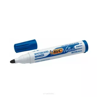 12x Marker Do Tablic Suchościeralnych BiC Velleda Niebieski - 2