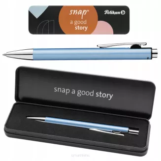 Długopis z Etui Snap K10 Metallic Frosted Blue  SmartKleks.pl