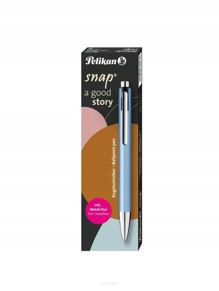 Długopis z Etui Snap K10 Metallic Frosted Blue  SmartKleks.pl