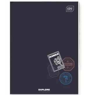 Brulion A4 Linia 96 kartek Mix Interdruk smartkleks.pl