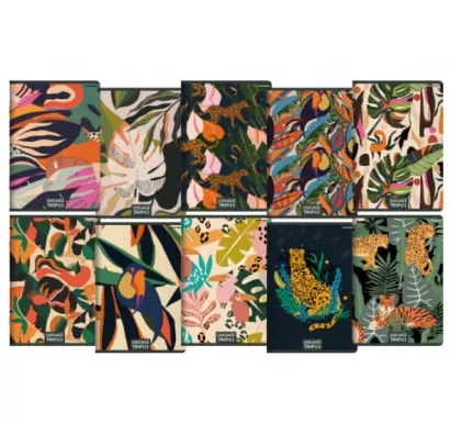 5x Zeszyt A5/96 Kratka Top2000 Collage