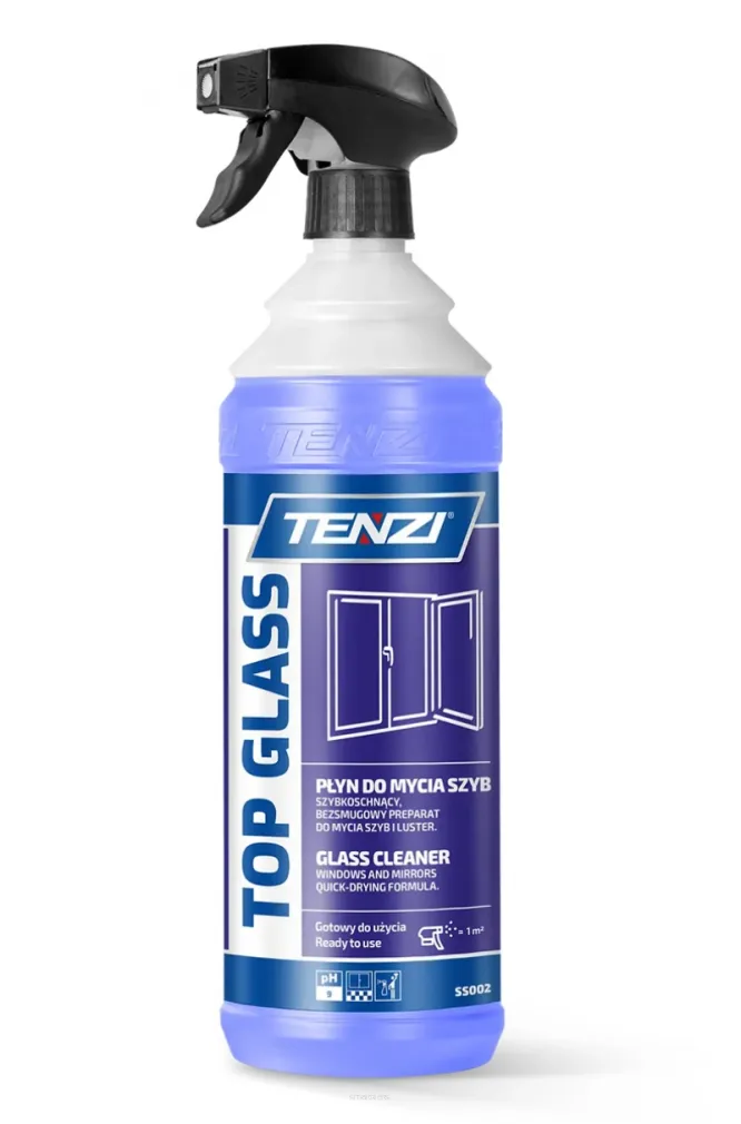 Płyn do mycia szyb i luster TENZI, Top Glass, 1l
