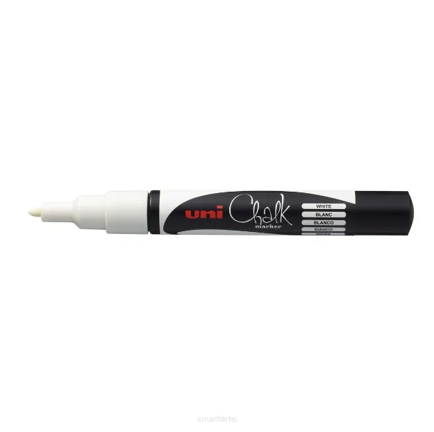 Marker KREDOWY Uni Chalk PWE-3MS 0.9-1.3mm Biały smartkleks.pl