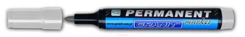 Marker wodoodporny Granit M860 biały