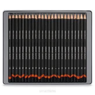Derwent Graphic komplet 24 ołówków 13B 34202 - NOWY SKŁAD