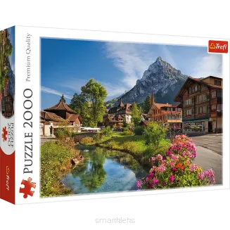 Puzzle Trefl 2000 Elementów Alpy Latem smartkleks.pl