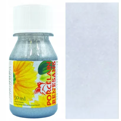 FARBY DO CERAMIKI PORCELAINE 50ML.NR.181 Silver