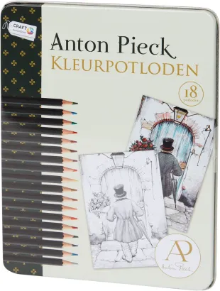 Kredki Anton Pieck 18 Kolorów