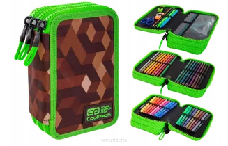 Zestaw Plecak CoolPack Jerry City Jungle z Piórnikiem Trzyczęściowym