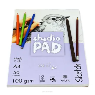 SMLTArt Studio Pad SKETCH A4 100gsm 50 arkuszy