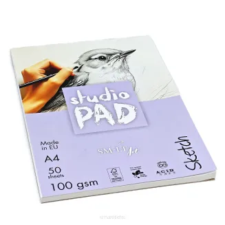 SMLTArt Studio Pad SKETCH A4 100gsm 50 arkuszy