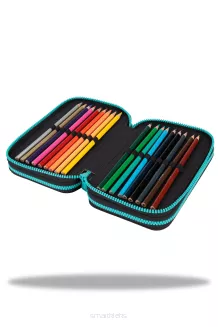 Piórnik potrójny z wyposażeniem Jumper 3 COOLPACK, GAMER CHESS