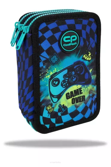 Piórnik potrójny z wyposażeniem Jumper 3 COOLPACK, GAMER CHESS