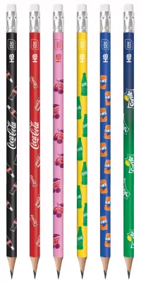 Ołówek z gumką Coca-Cola mix 1