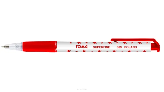 Długopis Toma Superfine TO-069 czerwony