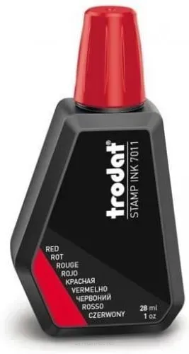 Tusz do Stempli Trodat 28ml Czerwony