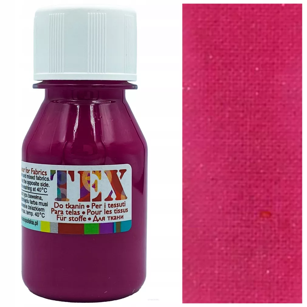 Farba do Tkanin Akrylowa Renesans 130 Magenta