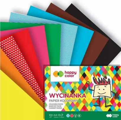 Wycinanka Kolorowa Happy Color A4