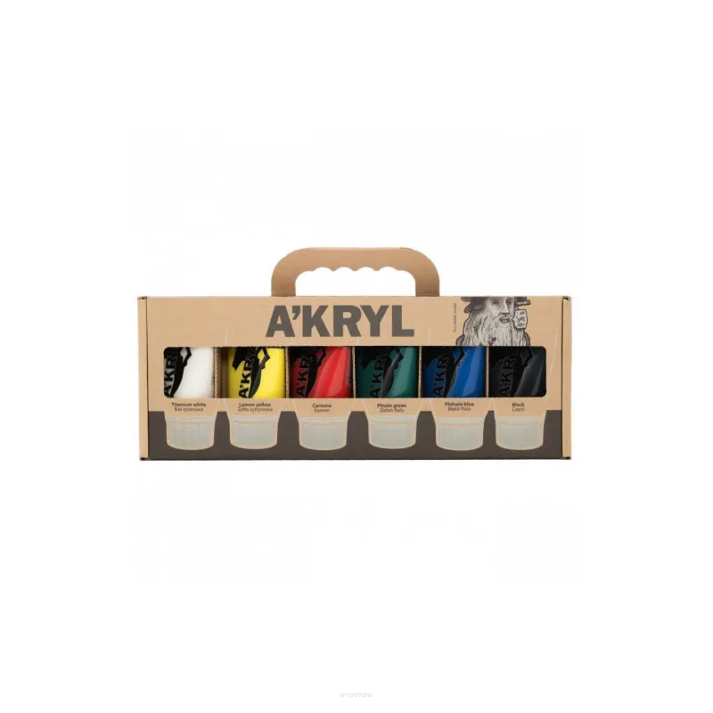 Renesans farby akrylowe zestaw 6x100ml