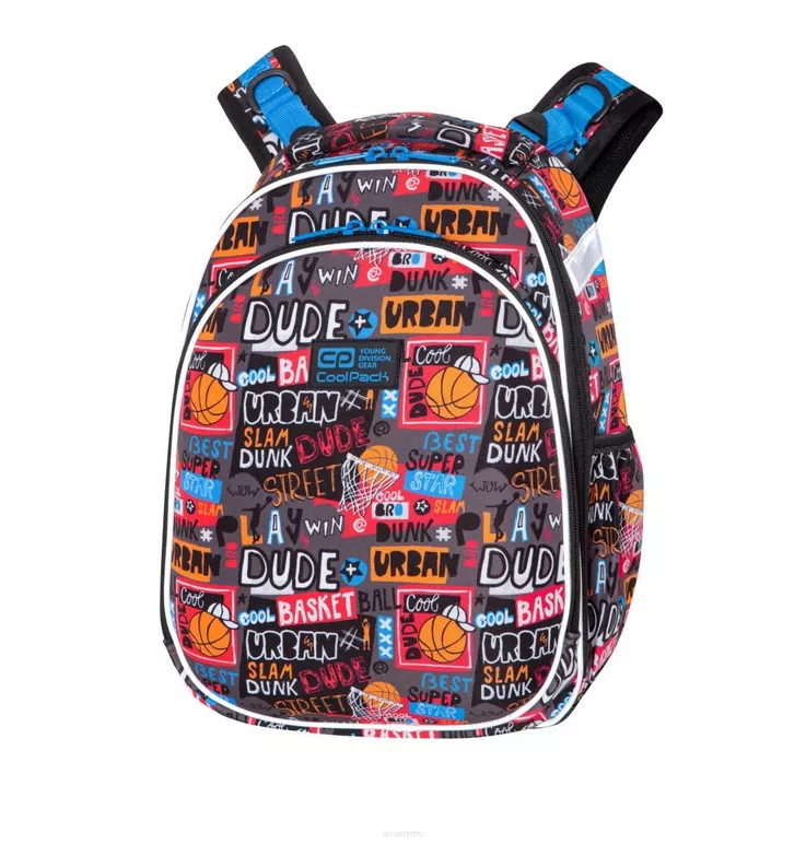Plecak Tornister CoolPack Turtle Z Gwizdkiem Ratunkowym Basketball 25l.