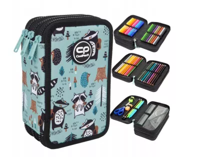 Piórnik Trzyczęściowy z Wyposażeniem CoolPack Jumper 3 Shoppy