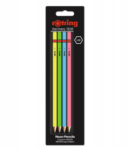 Zestaw Ołówków Rotring HB Neon