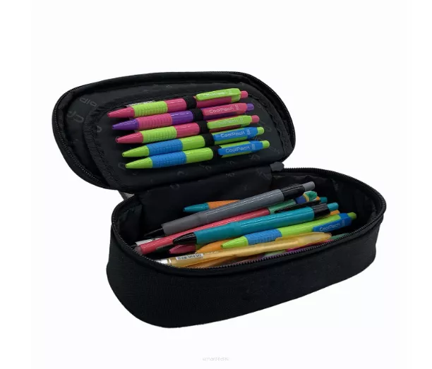 Piórnik Jednokomorowy Bez Wyposażenia CoolPack Campus Black