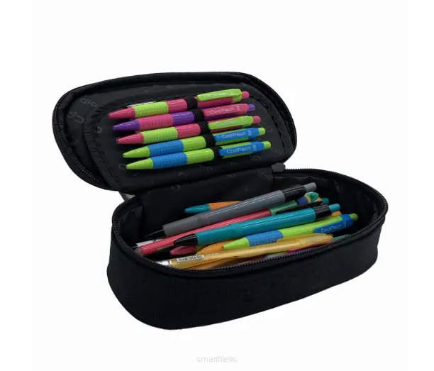 Piórnik Jednokomorowy Bez Wyposażenia CoolPack Campus Black